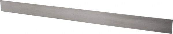 Starrett - 36 Inch Long x 2-13/32 Inch Wide x 7/32 Inch Thick, Square Edge Straightedge - 0.0004 Inch Edge Flatness, Steel, 0.0012 Inch Parallelism - Exact Tool & Supply