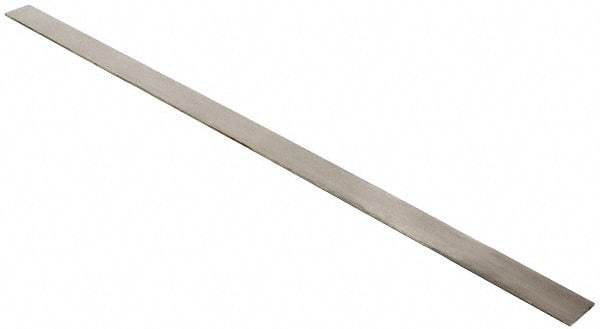 Starrett - 72 Inch Long x 3-5/32 Inch Wide x 9/32 Inch Thick, Square Edge Straightedge - 0.0004 Inch Edge Flatness, Steel, 0.0024 Inch Parallelism - Exact Tool & Supply