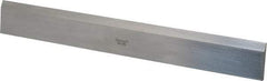 Starrett - 12 Inch Long x 1-13/32 Inch Wide x 11/64 Inch Thick, Beveled Edge Straightedge - 0.0004 Inch Edge Flatness, Steel, 0.0004 Inch Parallelism, 1 Beveled Edge - Exact Tool & Supply
