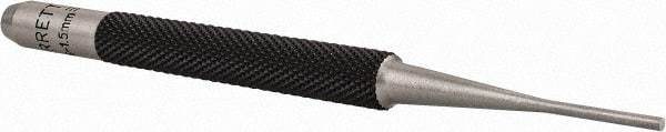 Starrett - 1/16" Pin Punch - 4" OAL, Steel - Exact Tool & Supply