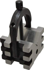 Starrett - 1-7/16 to 2" Capacity, 45 and 90° Angle, Hardened Steel V-Block - 2-1/2" Long x 3" Wide x 2" High, Sold as Individual - Exact Tool & Supply