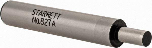 Starrett - 0.2" Head Diam, 3/8" Shank, Single End, Mechanical Edge Finder - Cylindrical Contact - Exact Tool & Supply