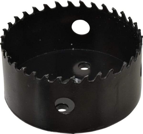 Starrett - 3-3/4" Diam, 1-5/8" Cutting Depth, Hole Saw - Carbide-Tipped Saw, Toothed Edge - Exact Tool & Supply