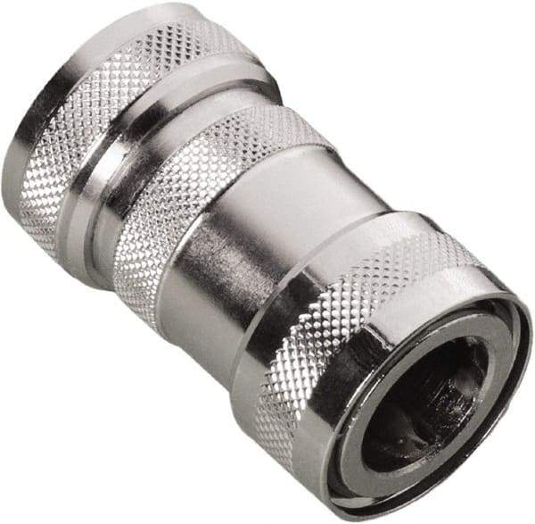 Vikan - 3/4 Garden Hose Coupler - Stainless Steel, Quick Disconnect Connector - Exact Tool & Supply