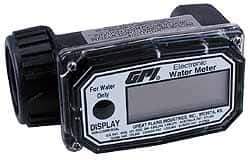 GPI - Economy Flowmeter - 300 Max psi, Nylon - Exact Tool & Supply