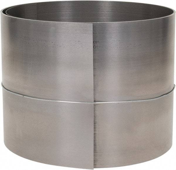 Made in USA - 15 Ft. Long x 6 Inch Wide x 0.012 Inch Thick, Roll Shim Stock - Steel - Exact Tool & Supply