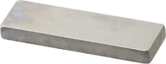 Mitutoyo - 0.126" Rectangular Steel Gage Block - Accuracy Grade 0, Includes Certificate of Inspection - Exact Tool & Supply