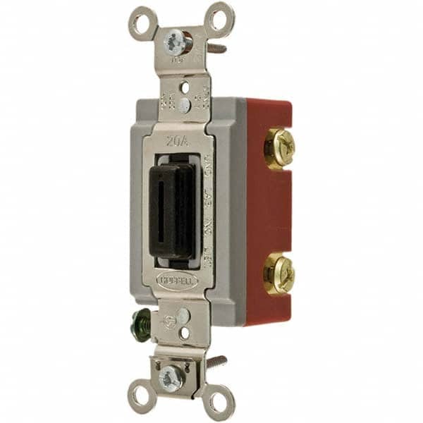Hubbell Wiring Device-Kellems - Key Switches Switch Type: 6 Tumbler Switch Sequence: On-Off - Exact Tool & Supply