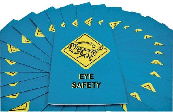 Marcom - Eye Safety Training Booklet - English, Safety Meeting Series - Exact Tool & Supply
