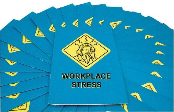 Marcom - Workplace Stress Training Booklet - English and Spanish, Safety Meeting Series - Exact Tool & Supply