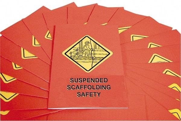 Marcom - Suspended Scaffolding Safety Training Booklet - English and Spanish, Regulatory Compliance Series - Exact Tool & Supply