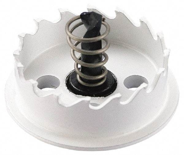 Lenox - 1-3/4" Diam, 1/2" Cutting Depth, Hole Saw - Carbide-Tipped Saw, Toothed Edge - Exact Tool & Supply