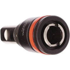 Emuge - 1" Straight Shank Diam Tension & Compression Tapping Chuck - M3 Min Tap Capacity, 2.4409" Projection, Size 1 Adapter, Quick Change, Through Coolant - Exact Tool & Supply