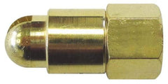 Guardair - Blow Gun Low Volume - 1/4 NPT, 1-1/2" Hose Length, Brass - Exact Tool & Supply