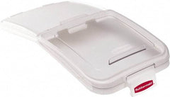 Rubbermaid - 29" Long x 14-1/2" Wide, Rectangular Polypropylene Lid - Use with FG360288 - Exact Tool & Supply