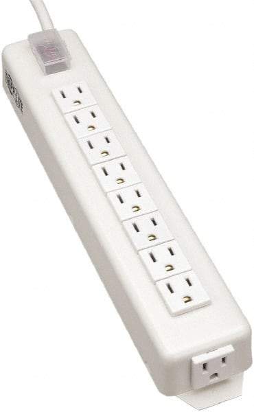 Tripp-Lite - 9 Outlets, 120 VAC15 Amps, 15' Cord, Power Outlet Strip - Keyhole, Tab Mount, 5-15 NEMA Configuration, 13-3/4" Strip - Exact Tool & Supply