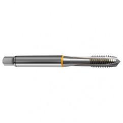 12-24 Dia. - 2B - 3 FL - Cobalt Plug Yellow Ring Tap - Bright Finish FORM-B DIN 371 - Exact Tool & Supply