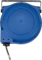 PRO-SOURCE - 33' Spring Retractable Hose Reel - 180 psi, Hose Included - Exact Tool & Supply