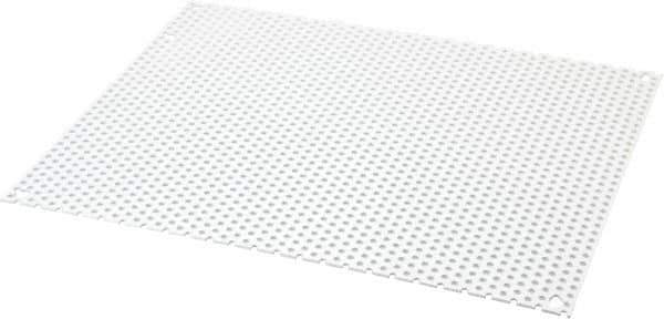 Cooper B-Line - 8-7/8" OAW x 10-7/8" OAH Powder Coat Finish Electrical Enclosure Perforated Panel - 12" x 10" Box, 16 Gauge Steel, Use with 12105-12CHC/12105-12CHCS/12106-12CHC/12108-12CHC - Exact Tool & Supply