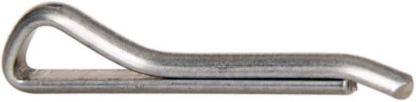 Value Collection - 7/64" Diam x 3/4" Long Hammerlock Cotter Pin - Grade 2, Zinc-Plated, Steel - Exact Tool & Supply