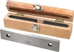 SPI - 7" Rectangular Steel Gage Block - Accuracy Grade 0, Includes NIST Traceability Certification - Exact Tool & Supply