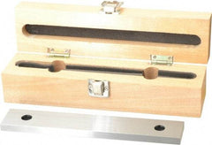 SPI - 8" Rectangular Steel Gage Block - Accuracy Grade 0, Includes NIST Traceability Certification - Exact Tool & Supply