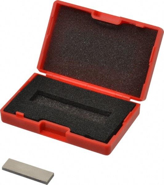 SPI - 0.1007" Rectangular Steel Gage Block - Accuracy Grade AS-1, Includes NIST Traceability Certification - Exact Tool & Supply