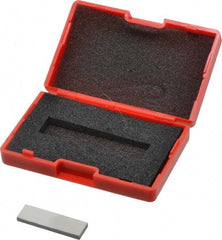 SPI - 0.103" Rectangular Steel Gage Block - Accuracy Grade AS-1, Includes NIST Traceability Certification - Exact Tool & Supply