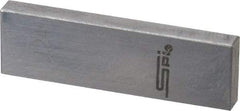SPI - 0.124" Rectangular Steel Gage Block - Accuracy Grade AS-1, Includes NIST Traceability Certification - Exact Tool & Supply