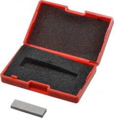 SPI - 0.133" Rectangular Steel Gage Block - Accuracy Grade AS-1, Includes NIST Traceability Certification - Exact Tool & Supply