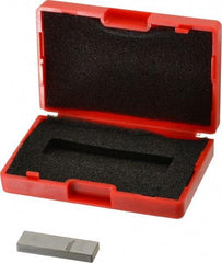 SPI - 0.145" Rectangular Steel Gage Block - Accuracy Grade AS-1, Includes NIST Traceability Certification - Exact Tool & Supply