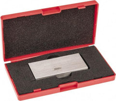 SPI - 3" Rectangular Steel Gage Block - Accuracy Grade AS-1, Includes NIST Traceability Certification - Exact Tool & Supply
