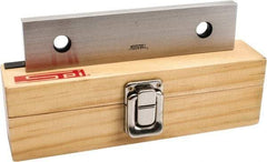 SPI - 6" Rectangular Steel Gage Block - Accuracy Grade AS-1, Includes NIST Traceability Certification - Exact Tool & Supply