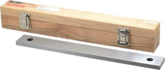 SPI - 12" Rectangular Steel Gage Block - Accuracy Grade AS-1, Includes NIST Traceability Certification - Exact Tool & Supply