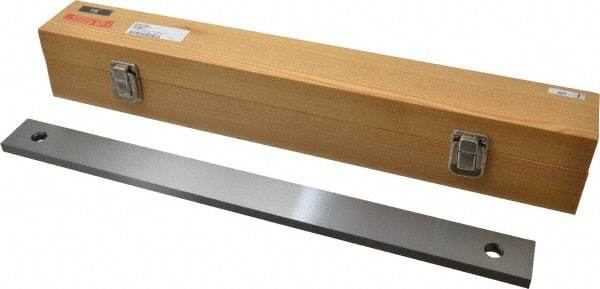 SPI - 16" Rectangular Steel Gage Block - Accuracy Grade AS-1, Includes NIST Traceability Certification - Exact Tool & Supply