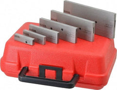 SPI - 3/8 to 2-1/4 Inch Adjustable Parallel Set - 5-1/16 Inch Long, 9/32 Inch Thick, 6 Pieces - Exact Tool & Supply