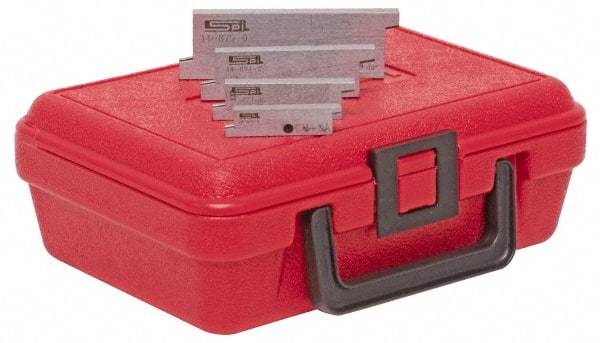SPI - 3/8 to 1-5/16 Inch Adjustable Parallel Set - 3-9/16 Inch Long, 9/32 Inch Thick, 4 Pieces - Exact Tool & Supply