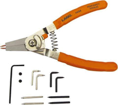 Lang - Standard Jaw, Snap Ring Plier - 2" OAL, Snap Ring - Exact Tool & Supply
