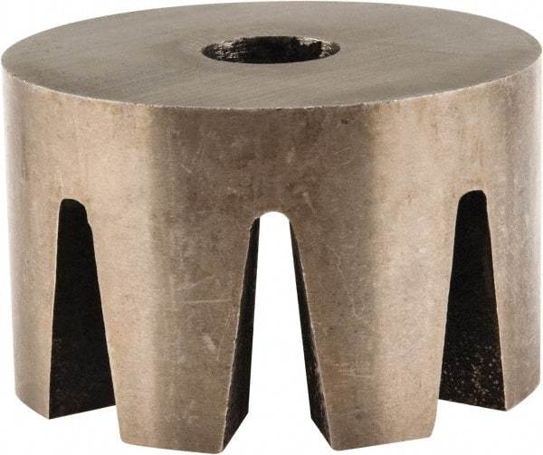Eclipse - 1-1/4" OD x 2" High, 8 Pole Alnico Rotor Magnet - 1/2" Hole Diam, 75 Lb Max Holding Capacity, 1,022°F Max Operating Temp - Exact Tool & Supply