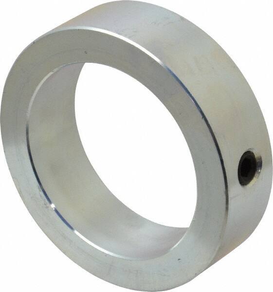 Climax Metal Products - 2-15/16" Bore, Steel, Set Screw Shaft Collar - 4" Outside Diam, 1-1/8" Wide - Exact Tool & Supply
