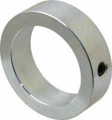 Climax Metal Products - 2-15/16" Bore, Steel, Set Screw Shaft Collar - 4" Outside Diam, 1-1/8" Wide - Exact Tool & Supply