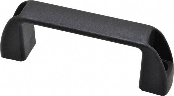 80/20 Inc. - 4.41" Long x 0.83" Wide x 1.42" High, Plastic Door Handle - Plastic, 3.678" Center to Center - Exact Tool & Supply