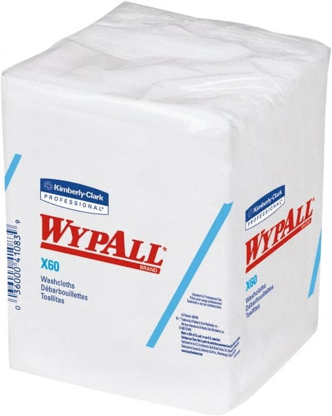 WypAll - 8 Qty 70 Sheet X60 1/4 Fold Shop Towel/Industrial Wipes - Exact Tool & Supply