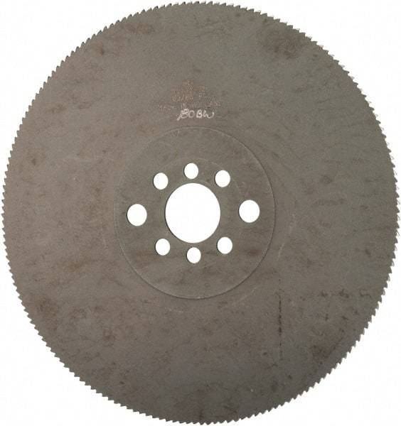Kinkelder Saw - 225mm Blade Diam, 180 Teeth, High Speed Steel Cold Saw Blade - 32mm Arbor Hole Diam, 2mm Blade Thickness - Exact Tool & Supply