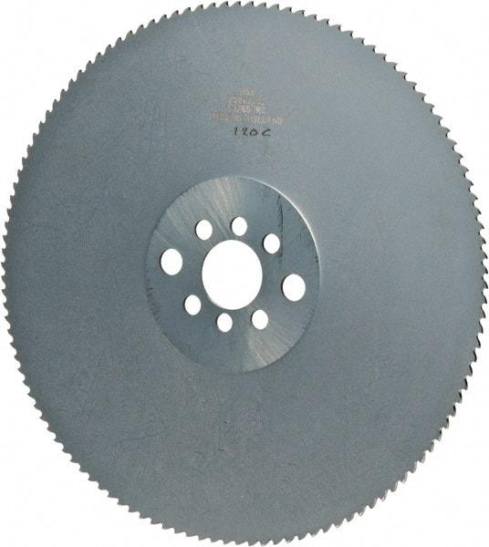 Kinkelder Saw - 250mm Blade Diam, 120 Teeth, High Speed Steel Cold Saw Blade - 32mm Arbor Hole Diam, 2mm Blade Thickness - Exact Tool & Supply