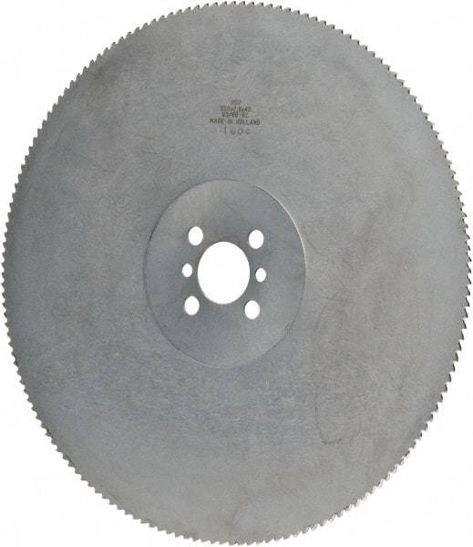 Kinkelder Saw - 315mm Blade Diam, 200 Teeth, High Speed Steel Cold Saw Blade - 40mm Arbor Hole Diam, 2.5mm Blade Thickness - Exact Tool & Supply