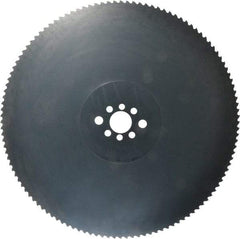 Kinkelder Saw - 350mm Blade Diam, 120 Teeth, High Speed Steel Cold Saw Blade - 32mm Arbor Hole Diam, 2.5mm Blade Thickness - Exact Tool & Supply
