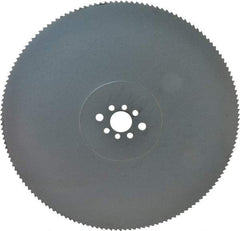 Kinkelder Saw - 350mm Blade Diam, 160 Teeth, High Speed Steel Cold Saw Blade - 32mm Arbor Hole Diam, 2.5mm Blade Thickness - Exact Tool & Supply