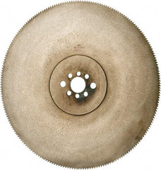 Kinkelder Saw - 350mm Blade Diam, 220 Teeth, High Speed Steel Cold Saw Blade - 32mm Arbor Hole Diam, 2.5mm Blade Thickness - Exact Tool & Supply