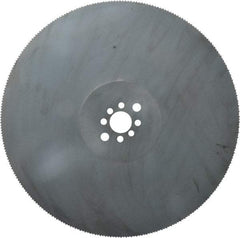 Kinkelder Saw - 350mm Blade Diam, 280 Teeth, High Speed Steel Cold Saw Blade - 32mm Arbor Hole Diam, 2.5mm Blade Thickness - Exact Tool & Supply